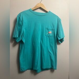 Vineyard Vines Men's Aqua Short Sleeve Tee
